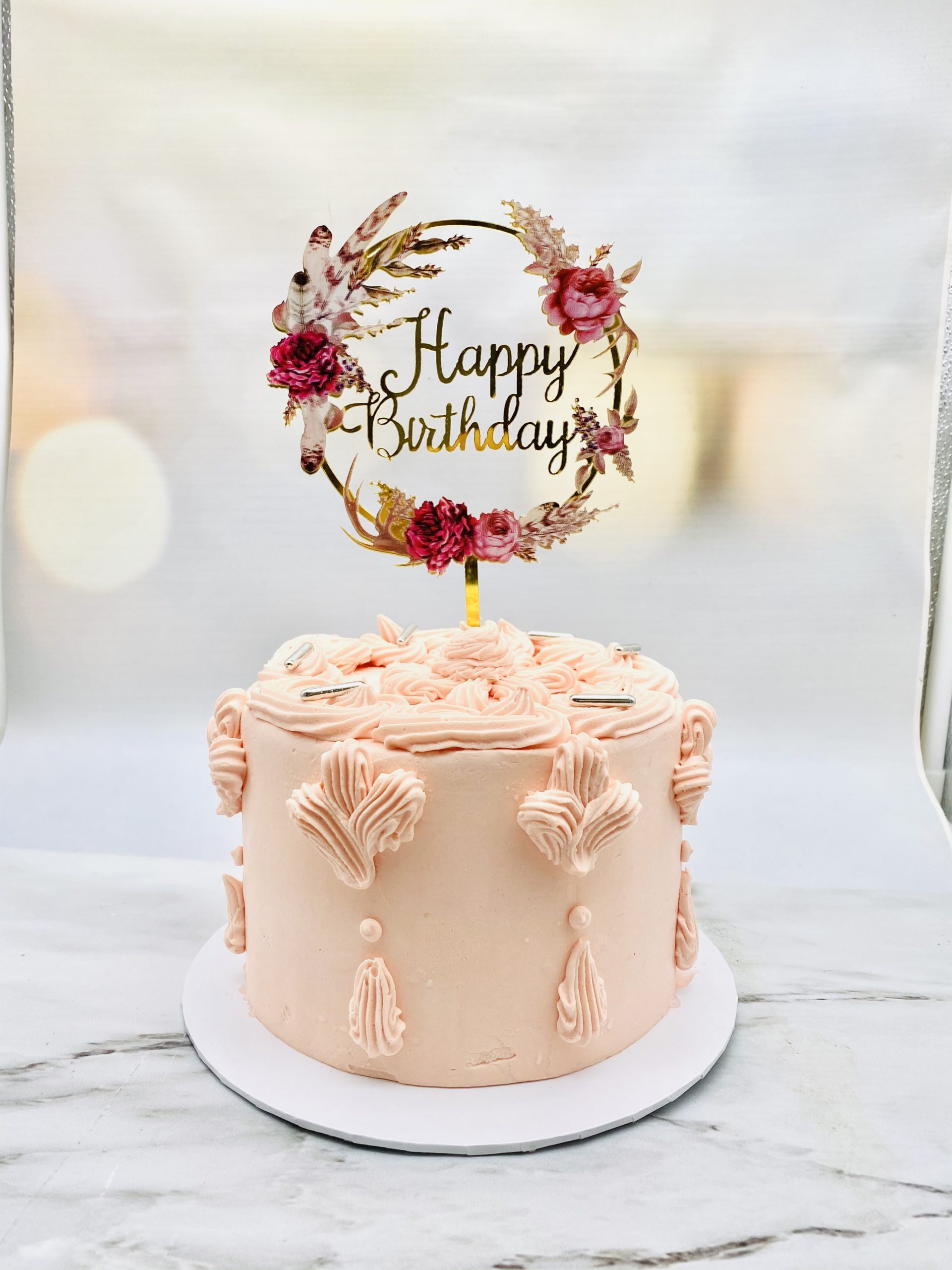 Cake Topper ,,Romantic Birthday” | Style Your Cake
